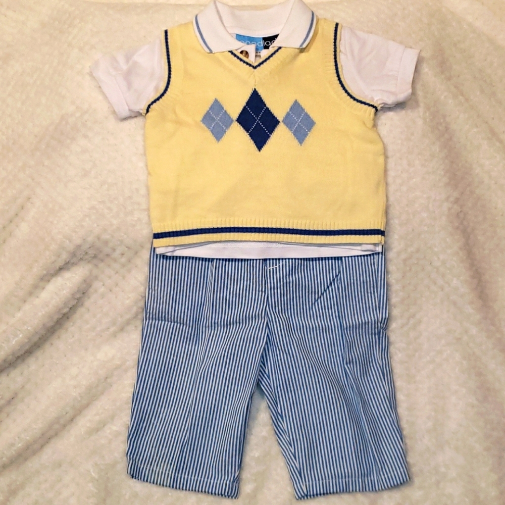 Good lad 3 pc short sleeve outfit